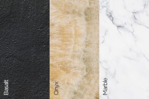 The Unique Qualities of Basalt, Onyx, and Marble