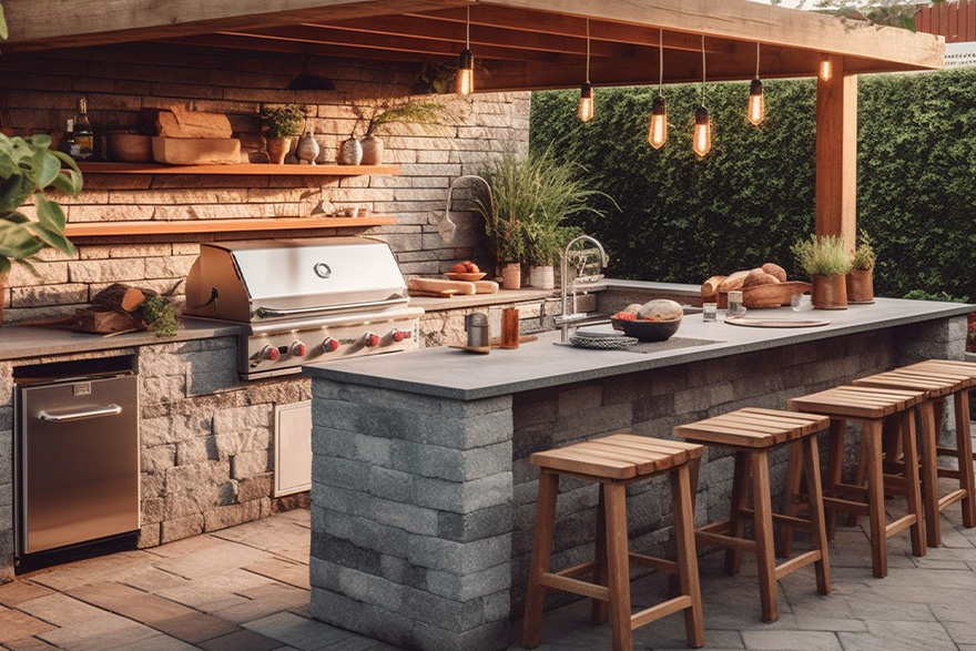 The Benefits of Natural Stone for Outdoor Spaces: Patios, Fire Pits, and More