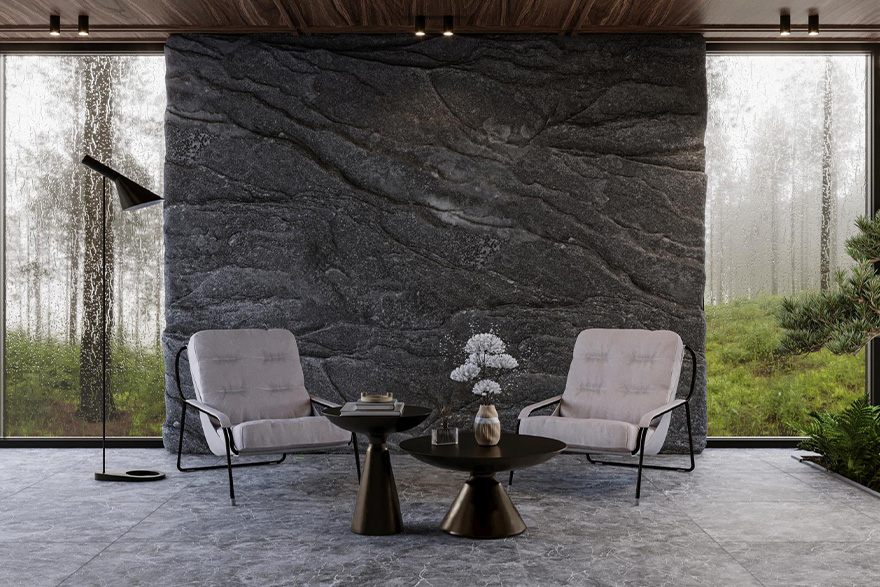 Lava Stone in Architecture - Pamco Stone